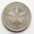 Kuba, Peso 1934 Ag