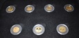 Zestaw najmniejszych złotych monet świata 7 sztuk w pudełku