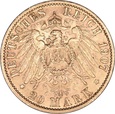 Niemcy 20 marek 1907 r. Prusy