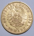 Niemcy 20 marek 1889 r. Prusy