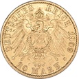 Niemcy 20 marek 1909 r. Prusy