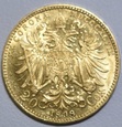 Austria 20 koron 1898 r. Franciszek Józef