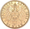 Niemcy 20 marek 1911 r. Prusy