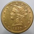 USA 10 $ 1897 r. Philadelphia