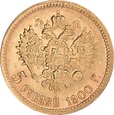 137. Rosja 5 rubli 1900 r. FZ
