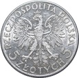 Polska 5 złotych 1933 r. Głowa