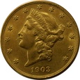 USA 20 $ 1903 r. San Francisco