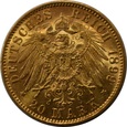 Niemcy 20 marek 1899 r. Prusy