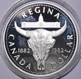 Kanada 1 $ 1982 r. Regina