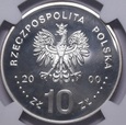 Polska 10 złotych 2000 r. Jan II Kazimierz - półpostać