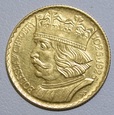 Polska 10 złotych 1925 r. Chrobry - żółta