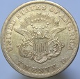 USA 20 $ 1853 r. Philadelphia, bardzo rzadka!