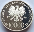 10000 Zł 1989 Jan Paweł II Mozaika