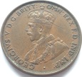 AUSTRALIA 1 Pens One Penny 1934 KRÓL JERZY V