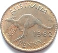 AUSTRALIA 1 Pens 1962  Elżbieta II