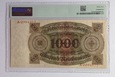 Niemcy 1000 Reichsmark 1924 Ser A PMG 35 RZADKI