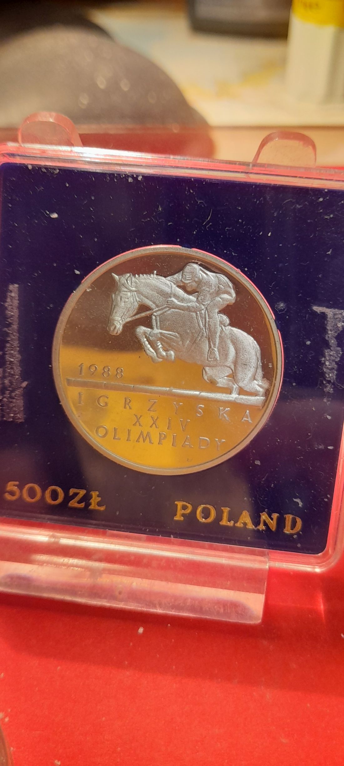  POLSKA  1988 500  ZL  IGRZYSKA OLYMPIADA