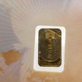 Turcja  Sztabka 10 x 0,1 Gram Zloto  999  w Blistrze w Formie Banknotu