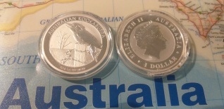 Australia 2017 Kookaburra   1 Uncja srebro 999    
