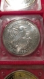 Australia 1990 Kookaburra Pierwsza  Moneta z Seri 1 uncja srebro 999 