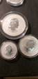 Nowosc Australia 2020 set 3 monet   Lunar III Rok szczura  srebro 999