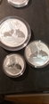 Nowosc Australia 2020 set 3 monet   Lunar III Rok szczura  srebro 999
