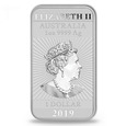 AUSTRALIA 2019  1 uncja 31 gram  srebro 999  MONETA SZTABKA  MENNICZA