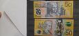 AUSTRALIA, 2 x 50 DOLLARS  2 x  Banknot polimeryczny  Nowe