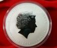 Australia  2014 Lunar II  ROK KONIA   1 Uncja 31,1 gram srebro 999