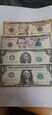 USA nowe banknoty   10 + 5 + 2 + 1 dollar