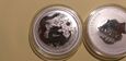 Australia 2012 Lunar II Rok  Smoka Smok 1 Uncja   31,1 gr srebro  999