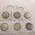 NIEMCY III RZESZA zestaw 6 monet  HINDENBURG  + KATEDRA