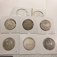 NIEMCY III RZESZA zestaw 6 monet  HINDENBURG  + KATEDRA