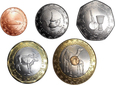 MAURETANIA 2017 zestaw 5 monet UNC #B2