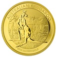 Australia 2014 KANGUR Kangaroo 1oz Au 999 złota moneta UNC 