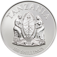 TANZANIA 2016 WWF Pingwin $1 UNC CuNi #T
