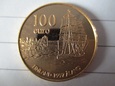 Finlandia Alandy 1997 żaglowiec 100 euro  złota moneta złom +4%