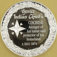 USA The Great Indian Chiefs Cochise indianie Apacze Ag 