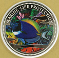 PALAU 2002 Marine Life Protection Pokolcowate 5 dolarów