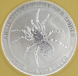 AUSTRALIA 2015 Pająk lejkowaty 1 oz Ag 999 uncja srebra