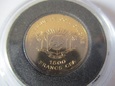 Ivory Coast 2007 Machu Picchu złota moneta