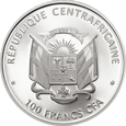Central African Republic 2015 WWF Rafflesia $1 UNC CuNi #T