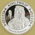 USA The Great Indian Chiefs King Philip indianie Wampanoagowie Ag 