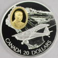 KANADA 1995 The Fleet 90 Canuck $20 Ag Box CoA