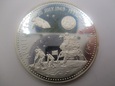 JEMEN 1969 Apollo 11 2 Riale lustrzana