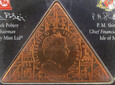 WYSPA MAN 2008 TUTANKHAMUN Pyramid Coin The Mask 1 Crown UNC