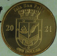 SAN FELIX 2021 kaczka mandarynka aix galericulata $1 dolar UNC