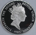 Brytyjskie Wyspy Dziewicze 1985 złoty dublon z 1702 roku 20 dollars