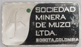 Gem Ingots USA Ag 925 sztabka srebra Sociedad Minera de Muzo szmaragd