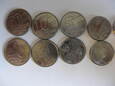 BRAZYLIA zestaw 8 monet 1 centavo - 50 cruzeiro UNC #B5